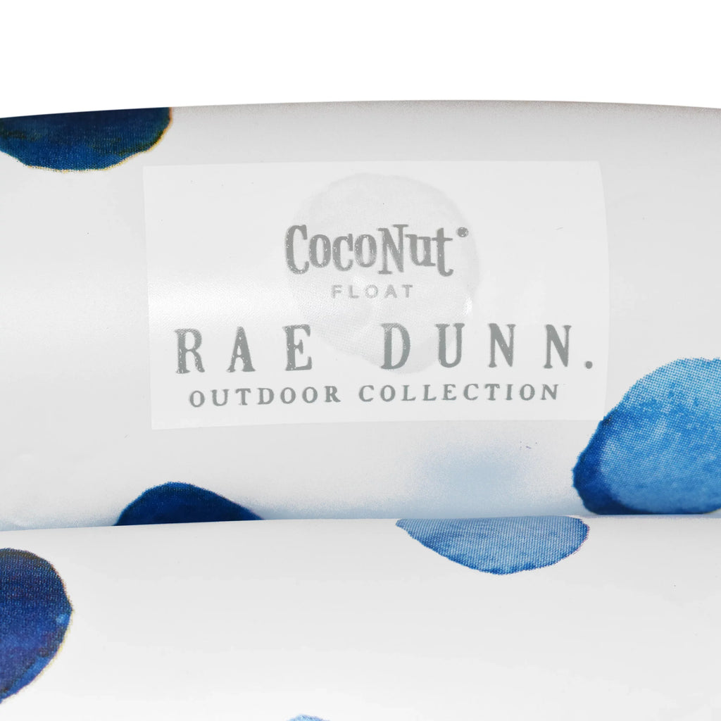 Rae Dunn Indigo Polka Dot Inflatable Mini Pool - Here Comes The Sun 38012G