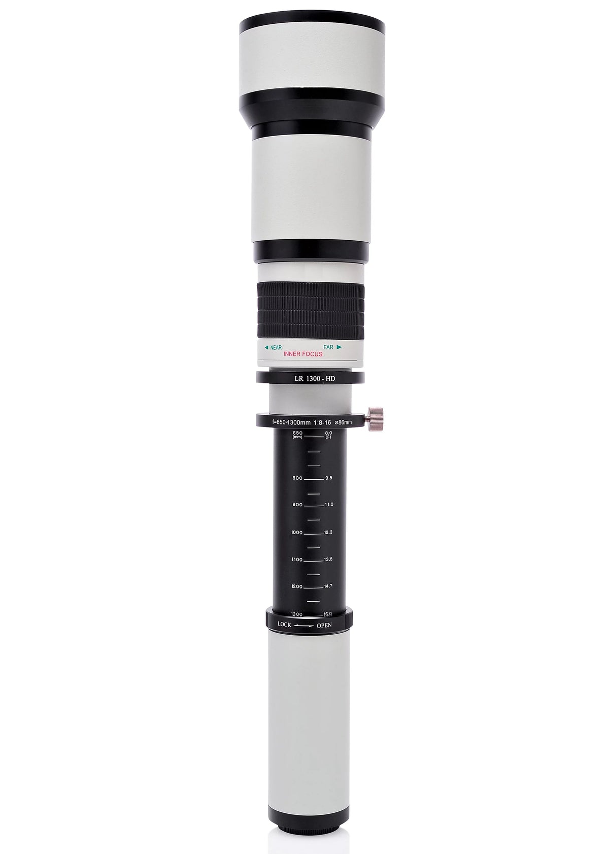 Opteka 650-1300mm High Definition Telephoto Lens for Sony Alpha E-Mount a9, a7r, a7s, a7, a6500, a6300, a6000, a5100, a5000, a3000, NEX-7, NEX-6, NEX-5T, NEX-5N, 5R and 3N Digital Mirrorless Cameras