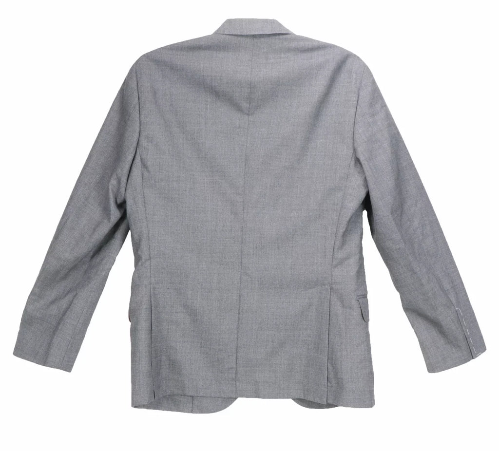Brunello Cucinelli Men's Grey Woven Wool Suit - 40 US / 50 EU