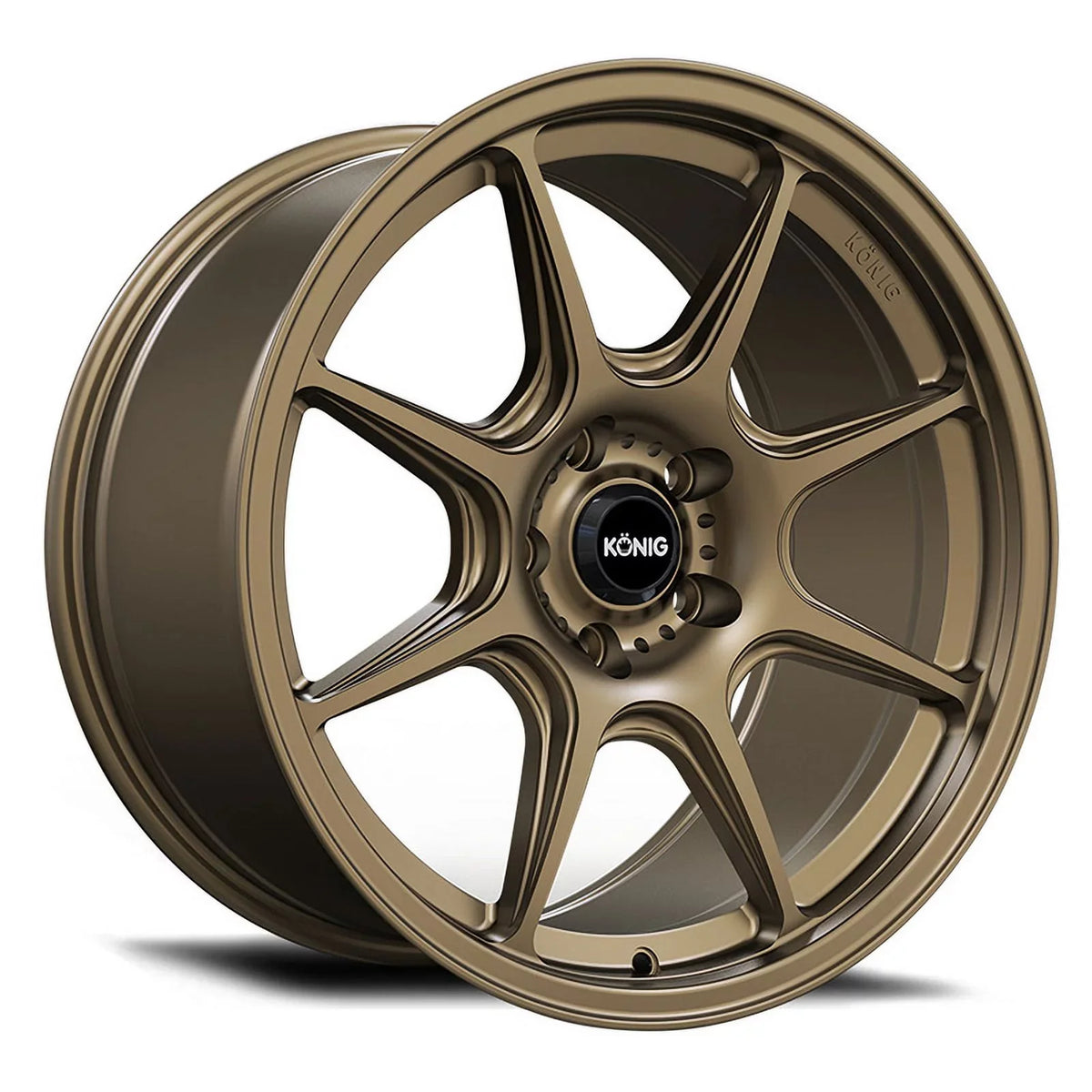 Konig 102BZ Lockout 16x7.5 5x114.3 +40et Matte Bronze Wheel