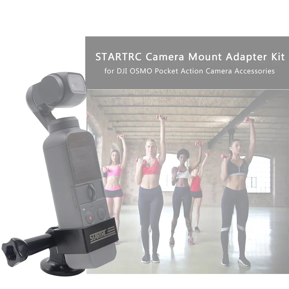 Dazzduo Camera Mount,OSMO Pocket Camera OSMO Mount Adapter Kit Adapter Kit OSMO Camera Pocket Camera Camera Mount Kit OSMO Pocket Camera Mount Adapter