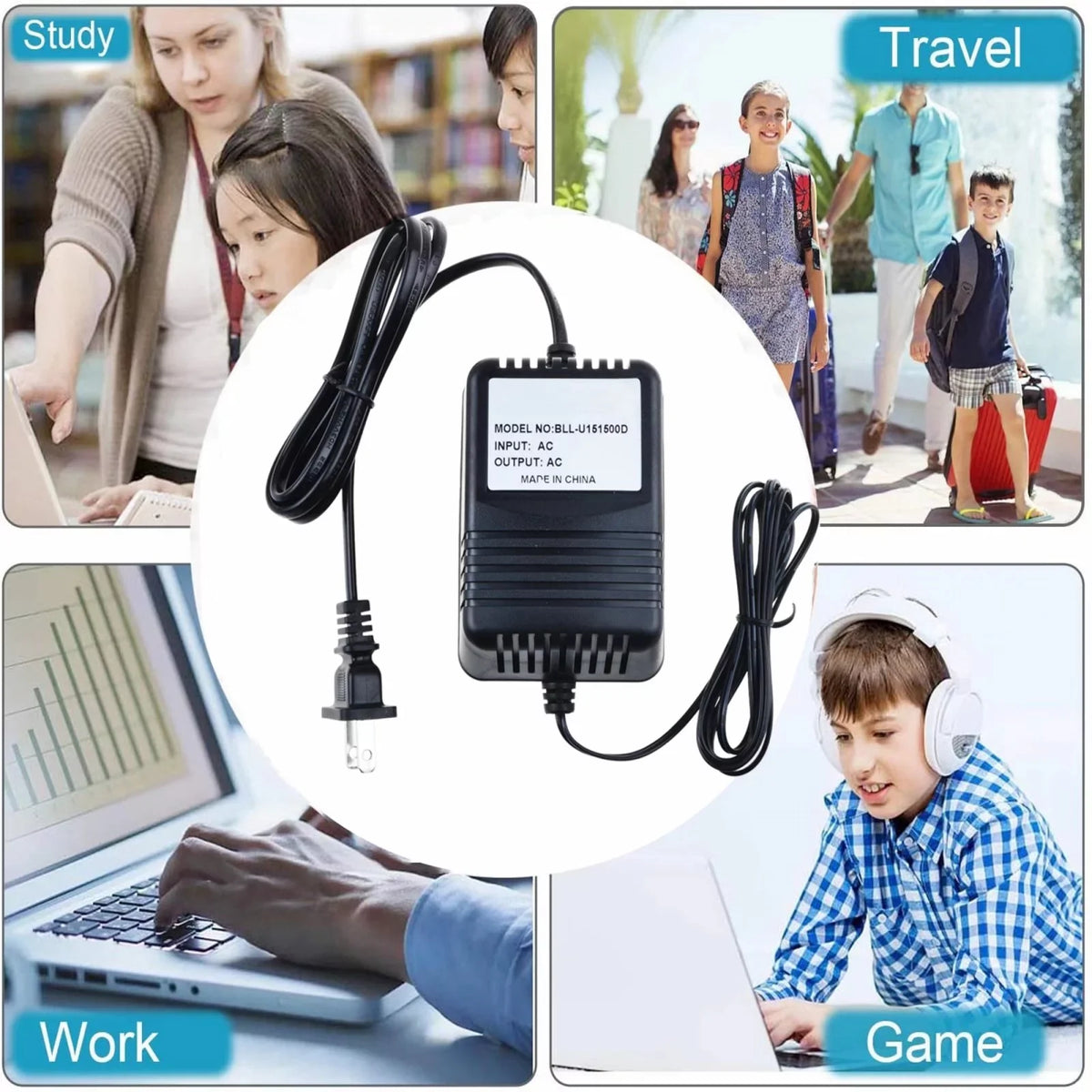 KONKIN BOO Compatible AC Adapter Replacement for Dyson DC59 Motorhead Animal Handheld Cordless Vacuum Cleaner Power Supply Cord Cable PS Battery Charger Mains PSU