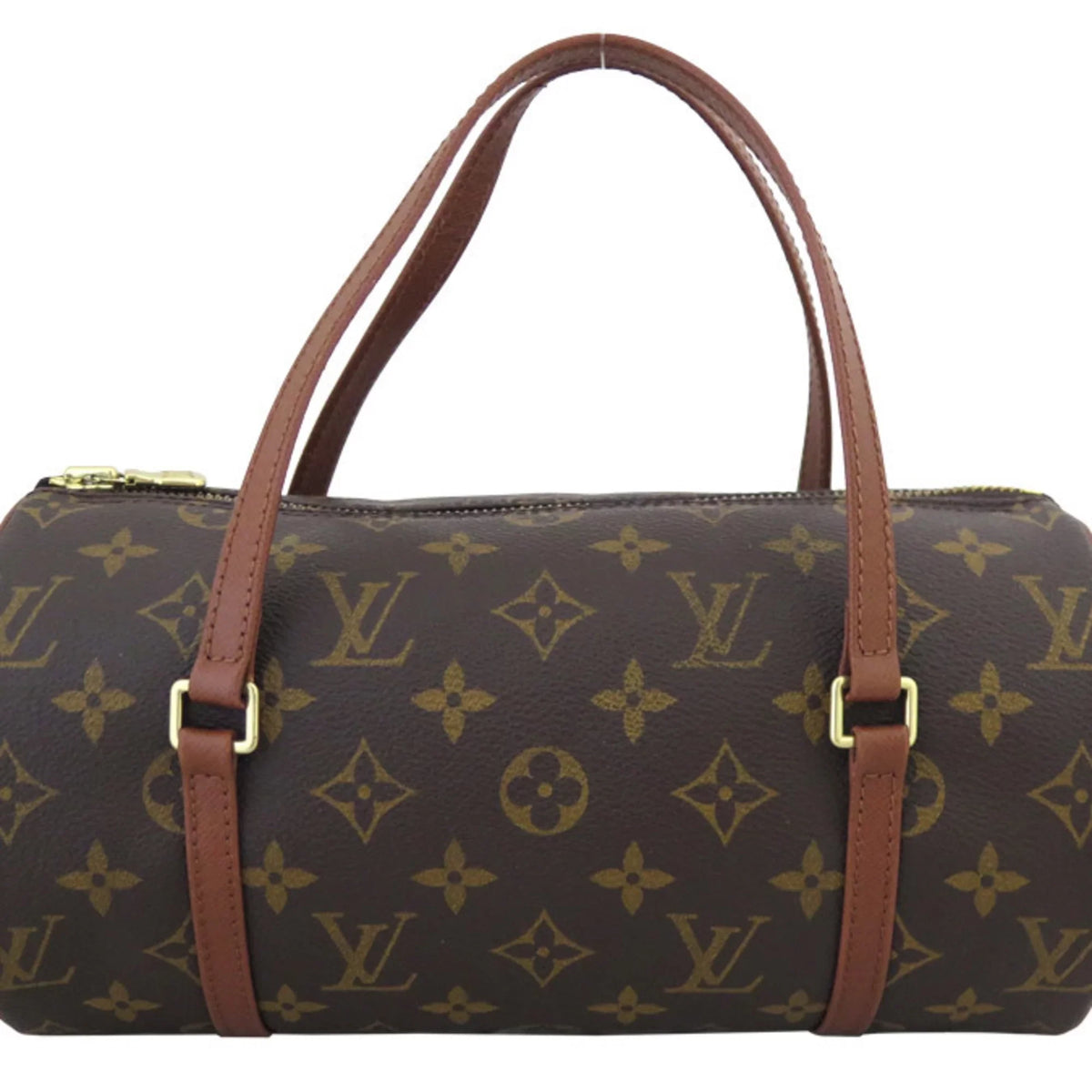Pre-Owned Louis Vuitton LOUIS VUITTON Handbag Monogram Papillon Canvas Brown Women's M51366 (Good)