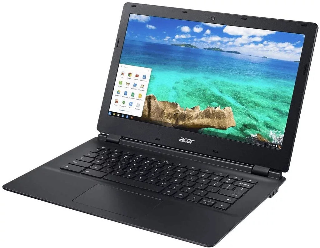 Pre-Owned Acer Chromebook C810-T7ZT Laptop Computer, 2.10 GHz Intel Celeron, 4GB DDR3 RAM, 16GB SSD Hard Drive, Chrome, 13" Screen