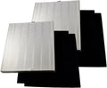 HQRP AP-1512HH Replacement Filter Compatible with Coway Airmega AP1512HH Mighty, AP-1518R Airmega 200M Air Purifier, Part 3304899, 2 True HEPA Filter + 4 Activated Carbon Pre-Filters