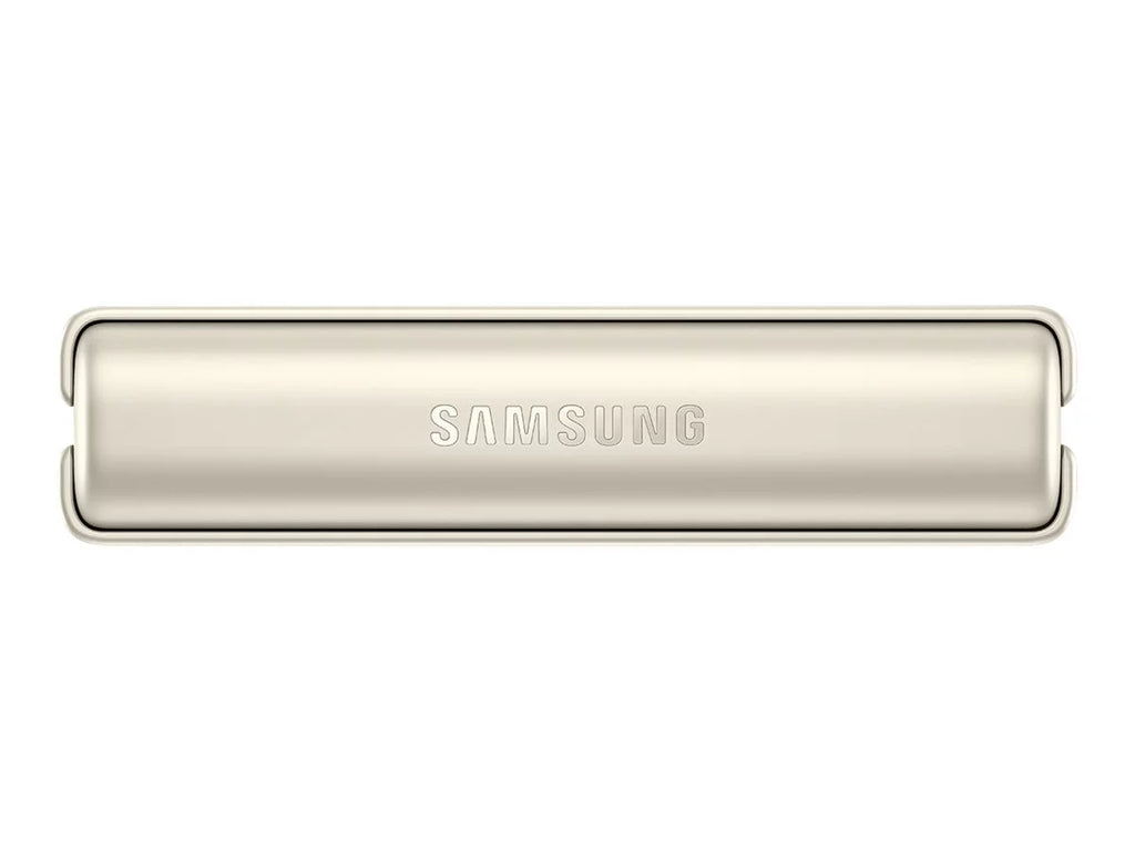 Samsung Galaxy Z Flip3 5G - 5G smartphone - dual-SIM - RAM 8 GB / Internal Memory 128 GB - OLED display - 6.7" - 2640 x 1080 pixels (120 Hz) - 2x rear cameras 12 MP, 12 MP - front camera 10 MP - cream