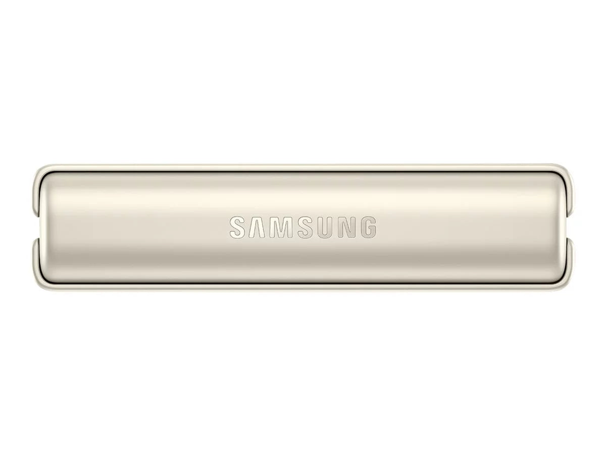 Samsung Galaxy Z Flip3 5G - 5G smartphone - dual-SIM - RAM 8 GB / Internal Memory 128 GB - OLED display - 6.7" - 2640 x 1080 pixels (120 Hz) - 2x rear cameras 12 MP, 12 MP - front camera 10 MP - cream