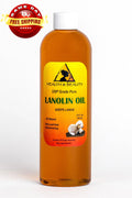 LANOLIN OIL USP GRADE PHARMACEUTICAL SKIN HAIR LIPS MOISTURIZING 100% PURE 24 OZ