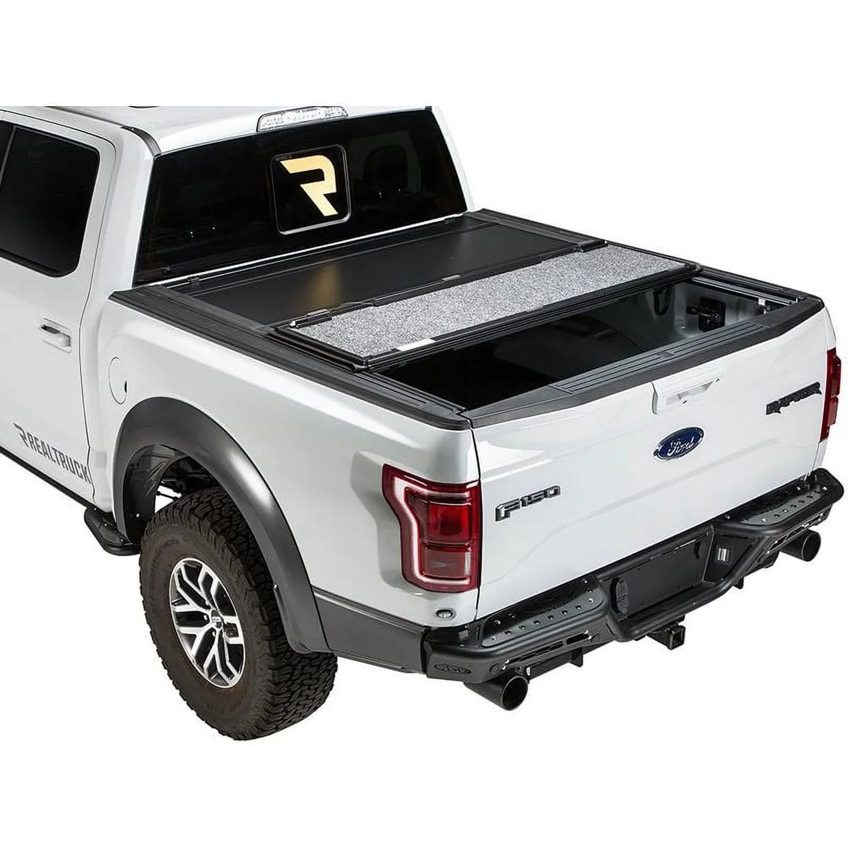 UnderCover Ultra Flex Hard Folding Truck Bed Tonneau Cover | UX42014 | Fits 2016 - 2023 Toyota Tacoma (fits w/ or w/o bedside storage boxes) 5' 1" Bed (60.5")