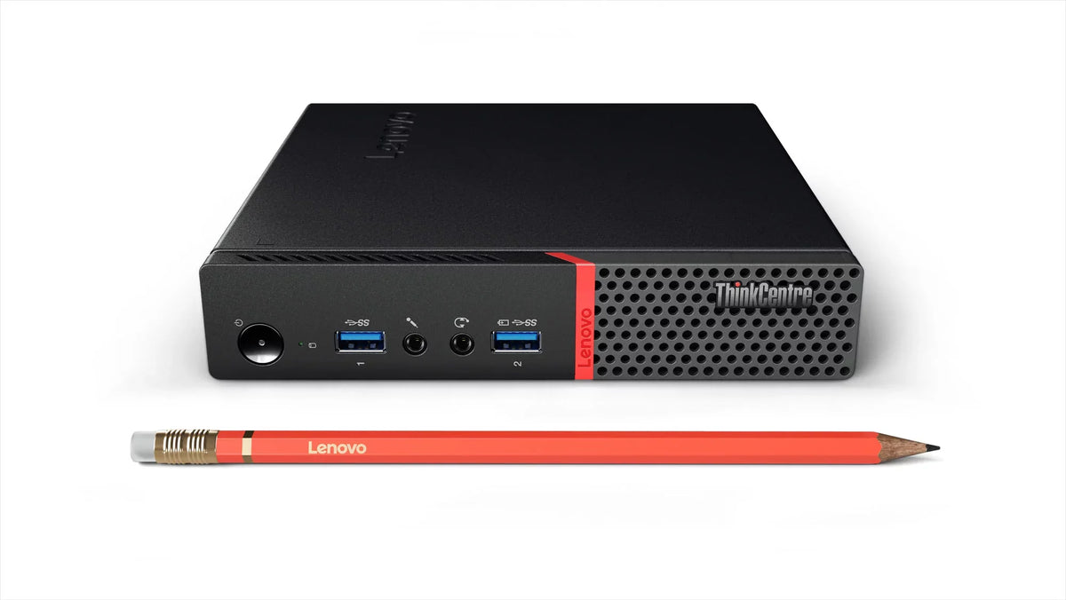 Pre-Owned Lenovo M600 Desktop Tiny Computer Mini PC Intel Pentium upto 2.64GHz Processor 4GB RAM 256GB SSD Wifi Adapter Bto KB & Mouse Windows 10 (Refurbished)