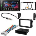 KIT4705 Bundle for 2006-2008 Dodge Ram Pickup W/ Pioneer Double DIN Car Stereo with Bluetooth/Backup Camera/Installation Kit/in-Dash DVD/CD AM/FM 6.2" WVGA Touchscreen Digital Media Receiver