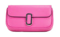 Marc Jacobs The J Marc Mini Shoulder Bag Magenta Smooth Leather Convertible Bag