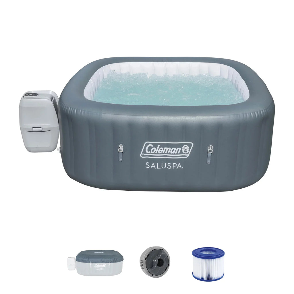Bestway Coleman Hawaii Hot Tub + Bestway SaluSpa Non Slip Spa Seat