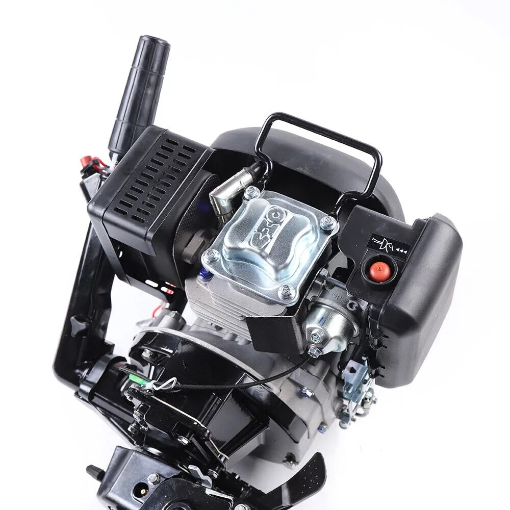 Miumaeov 6HP 4 Stroke Outboard Motor Boat Engine Air Cooling System Fishing Boat Motor