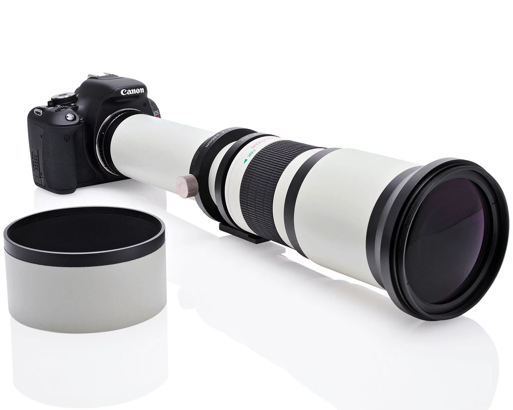 Opteka 650-1300mm High Definition Telephoto Lens for Sony Alpha E-Mount a9, a7r, a7s, a7, a6500, a6300, a6000, a5100, a5000, a3000, NEX-7, NEX-6, NEX-5T, NEX-5N, 5R and 3N Digital Mirrorless Cameras