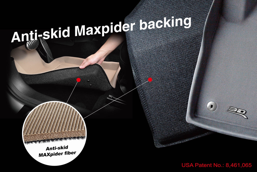 3D MAXpider KAGU Cargo Liner (BLACK) compatible with SUBARU OUTBACK 2010-2014 - Cargo Liner