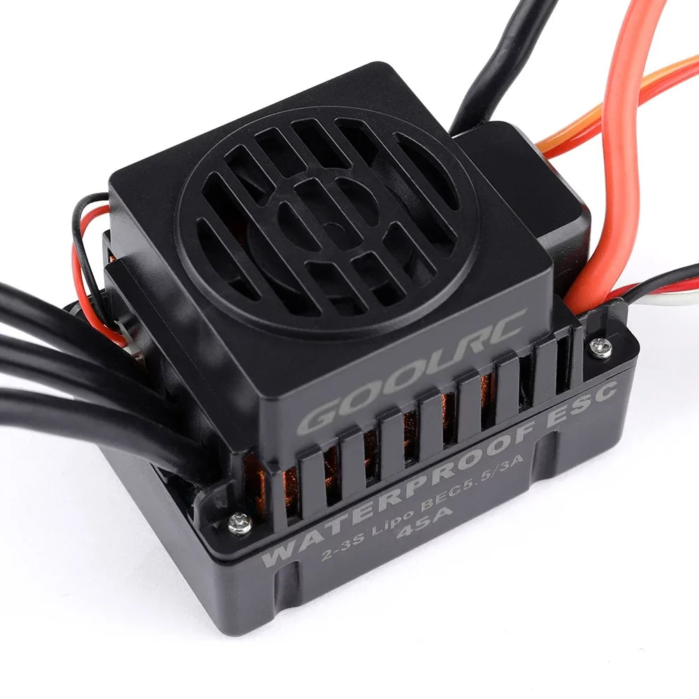 GoolRC  Accessory,Set 110  Combo F540 4370KV  Car 4370KV Motor 45A ESC Waterproof Rookin 1/10 Remote Car