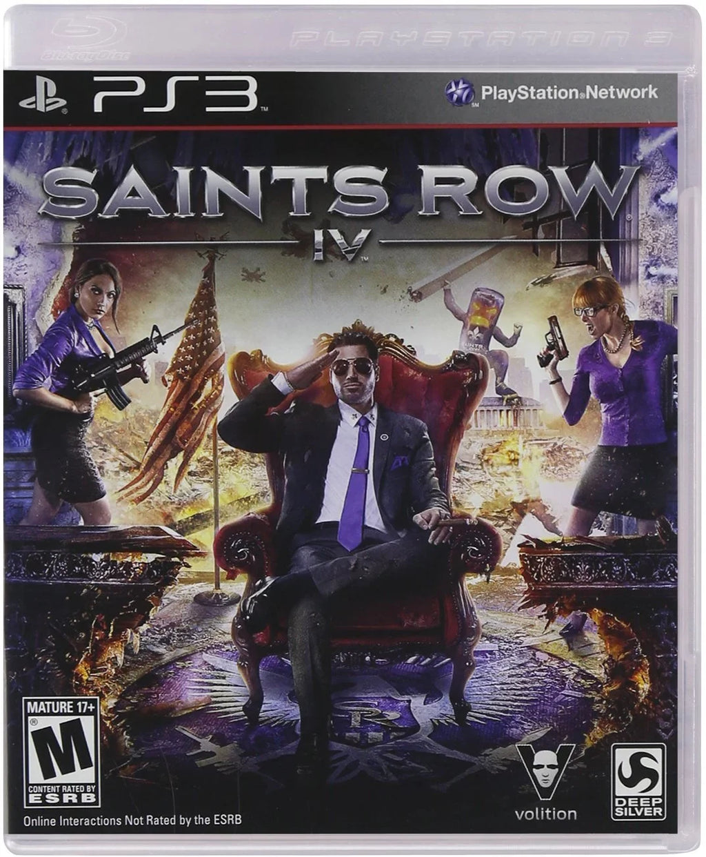 Saints Row IV -  For PS3 Playstation 3