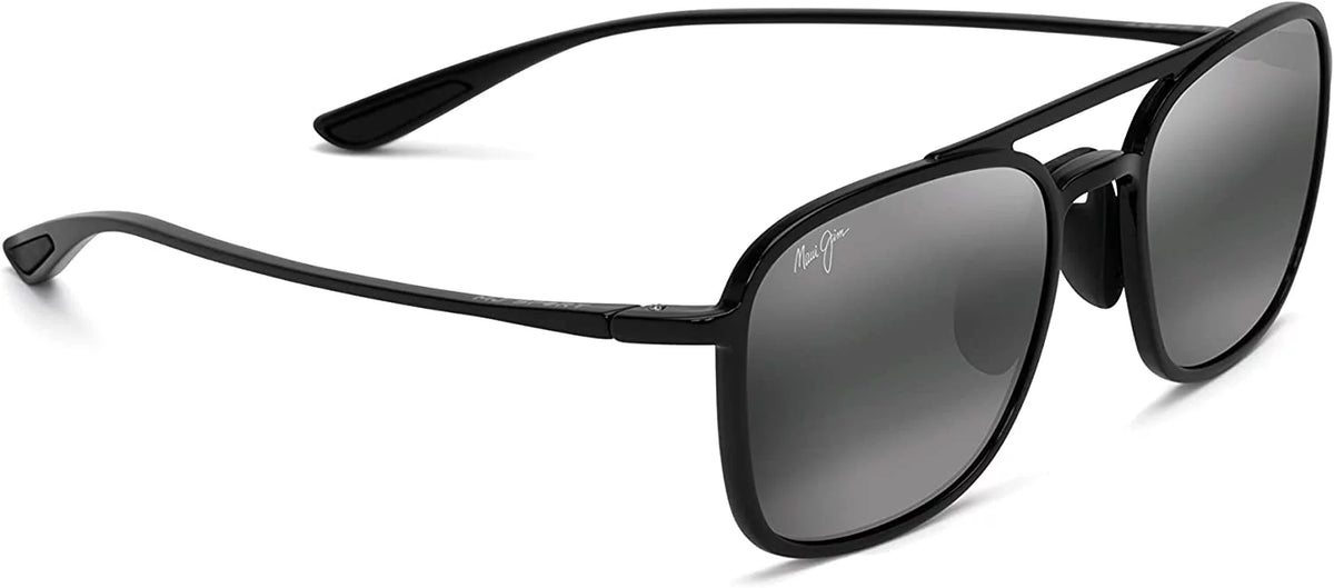 Maui Jim Keokea Neutral Grey Navigator Unisex Sunglasses 447-02 55