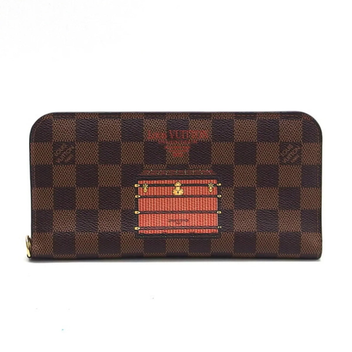 Pre-Owned Louis Vuitton Damier Portefeuille Insolit Bifold Long Wallet (Good)