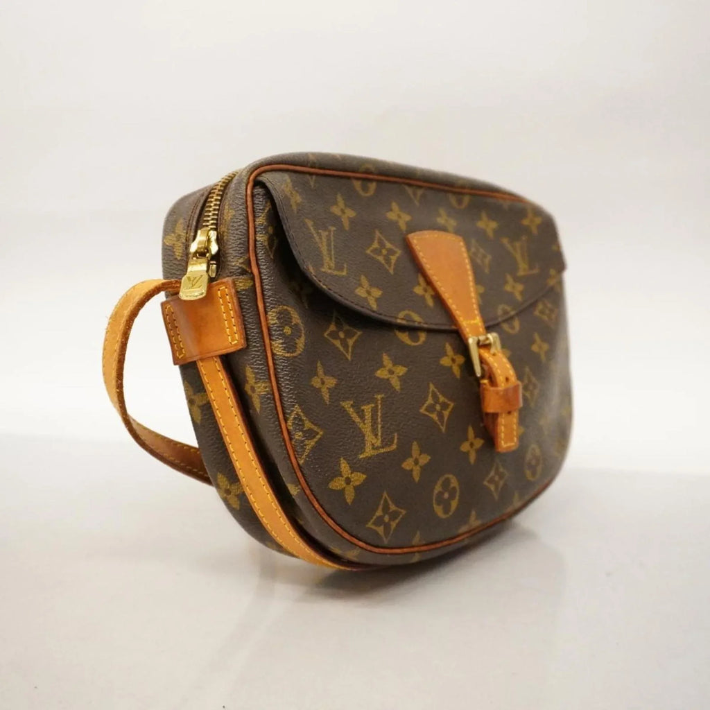 Pre-Owned Louis Vuitton Shoulder Bag Monogram Jeune Fille MM M51226 Brown Ladies (Good)
